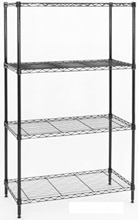 ホームエレクター ワイヤーシェルフ ブラック D350mm×W750mm H1430B1 ホームエレクター ワイヤーシェルフ ブラック D350mm×W750mm H1430B1